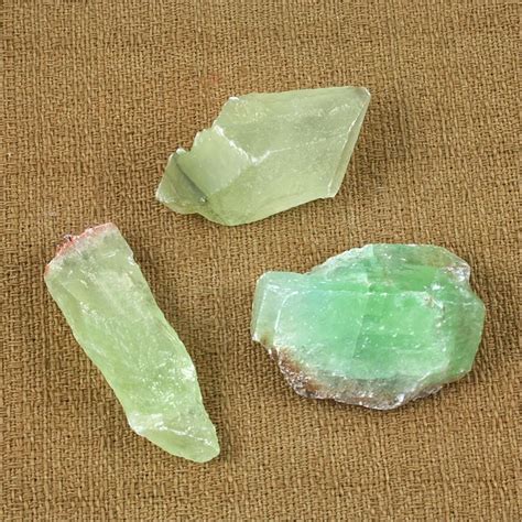 Calcite Green Natural Raw Stones