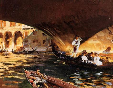 The Rialto, Venice, 1909 - John Singer Sargent - WikiArt.org