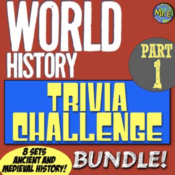 World History Trivia Review Games | History Review Games Part 1 World ...