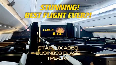 Flight Review Starlux A Business Class Taipei Tpe Los Angeles