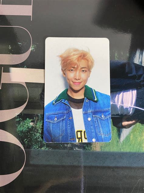 BTS PHOTOCARD NAMJOON LY HER V PC RM LOVE YOURSELF HER V POCA NAMJOON