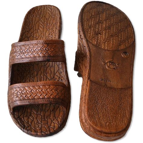 Brown Classic Pali Hawaii Hawaiian Jesus Sandals Pali Hawaii Sandals