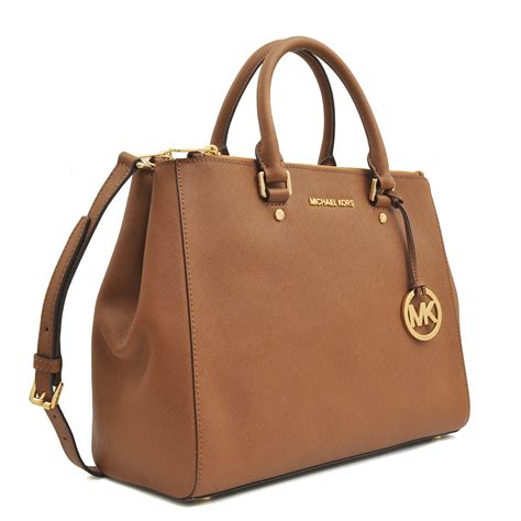 Lyst Michael Kors Jet Set Travel Double Zip Tote In Natural Hot Sex