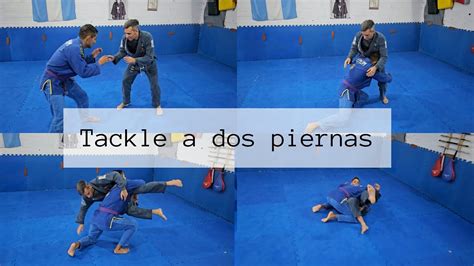 Tackle A Dos Piernas Jiu Jitsu Brasilero Youtube