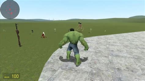 GARRYS MOD Trevor Henderson VS Hulk Peleas Garrys Mod YouTube