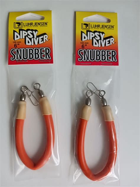 2 Luhr Jensen Dipsy Diver Snubber Directional Trolling Diver Snubber