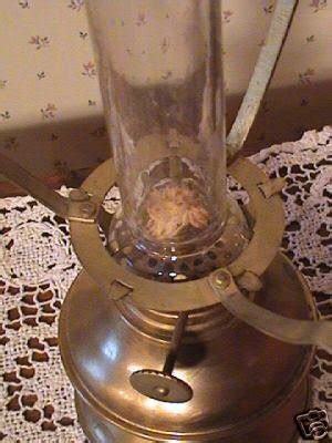 Vintage Miniature Kerosene Hilco Brass Hurricane Lamp