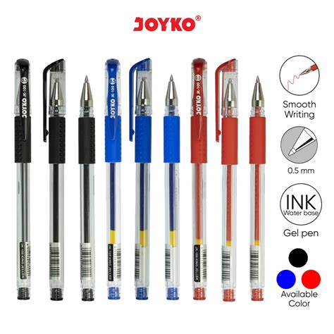 Jual Gel Pen Pulpen Pena Joyko Jk Mm Shopee Indonesia