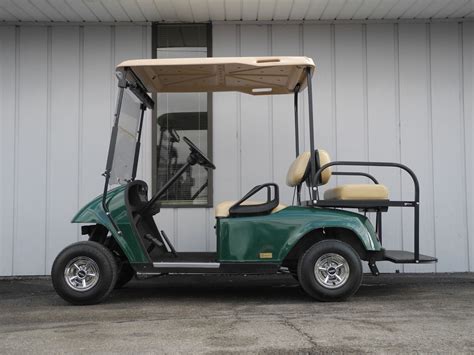 This 2004 E Z GO PDS Precision Drive System Electric Golf Car Is