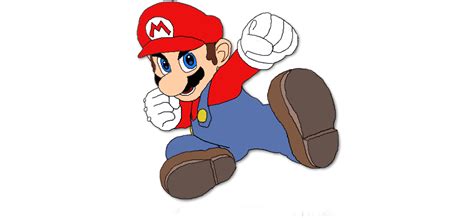 SSBU Mario Render Redrawn by FireShotGamer on DeviantArt