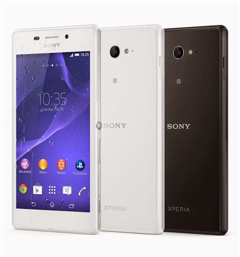 Sony Introduces The Affordable Xperia M2 Aqua Waterproof Smartphone