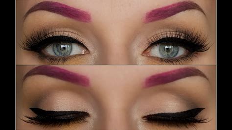 How To Colored Ombre Eyebrow Tutorial Lashes Love And Leather Youtube