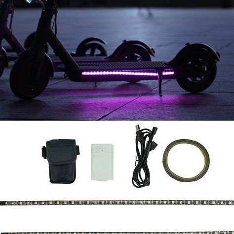 Luces Led Para Patinete El Ctrico Mejora La Visibilidad Y Seguridad