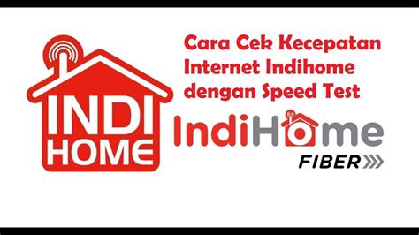 Cara Cek Kecepatan Internet Speed Test Indihome 100mb YouTube