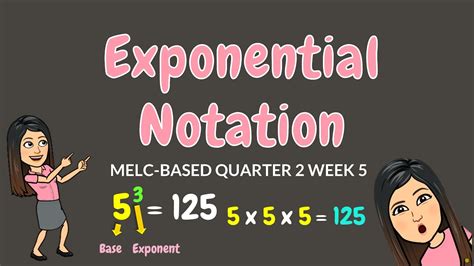 Exponential Notation Grade 6 Youtube