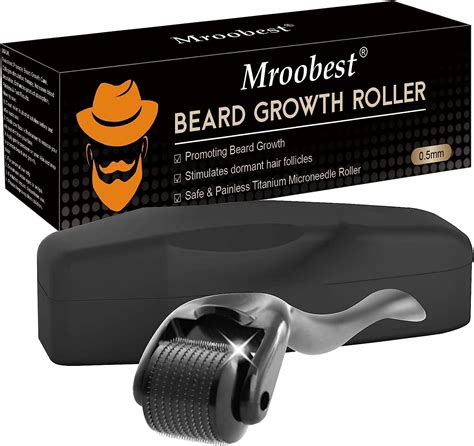 Bartroller Bartroller 0 5mm Beard Roller Bartwuchs Roller Beard