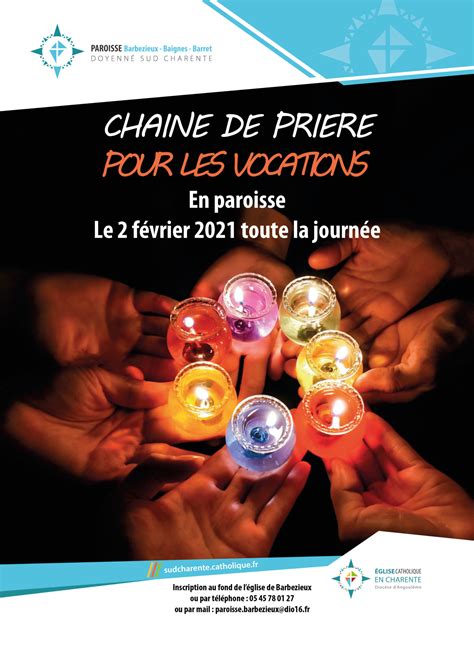 Chaîne de prière pour les vocations Doyenné Sud Charente