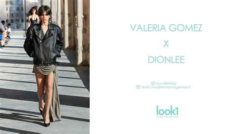 Valeria Gomez For Dion Lee Ss Youtube