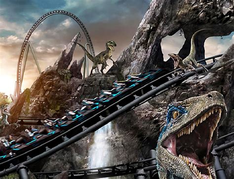 Jurassic World Velocicoaster Opens At Universal Orlando Resort Heres A First Pov Ride Techeblog