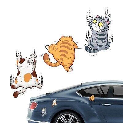 Brandneu Autoaufkleber Cartoon Katze Zubeh R Ersatz