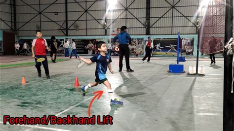 Forehand Toss Roundhand Toss Forehand Lift Backhand Lift Badminton Drill Youtube