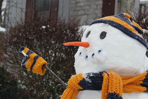 Carrot Nose Snowman