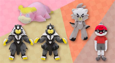 Pokemon Co. releasing another round of Galar-region Pokemon plush dolls ...