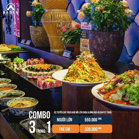 Combo Siêu Tiết Kiệm Cực Hot Cực Chill Từ VÉ CÁP TREO NÚI BÀ ĐEN