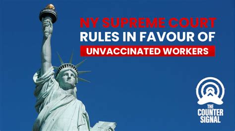 New York Supreme Court Rules To Rehire Fired Unvaccinated Workers With