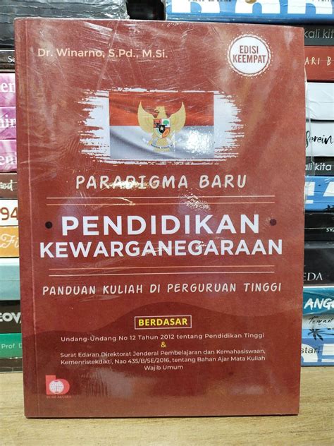 Buku Paradigma Baru Pendidikan Kewarganegaraan Edisi Keempat Dr