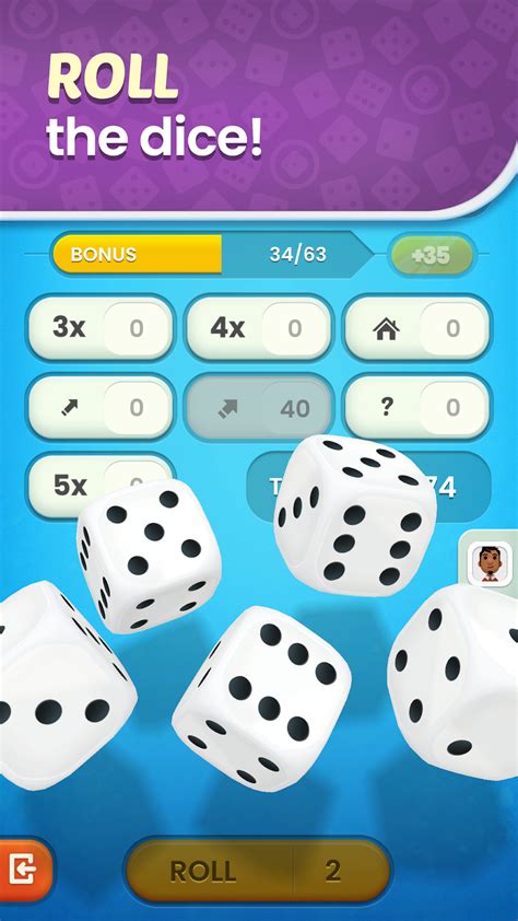 Android Golden Roll The Yatzy Dice Game Apk