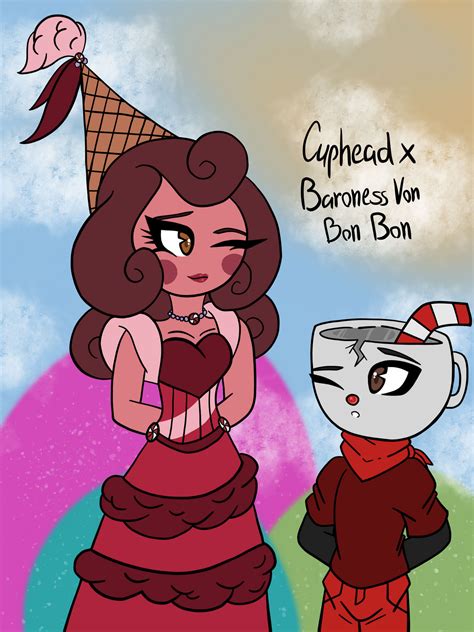 Cuphead X Baroness Von Bon Bon By Purpledreamingirl On Deviantart