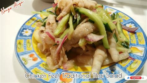 Thai Food Cuisine How To Make Sweet And Spicy Chicken Feet Recipe Youtube