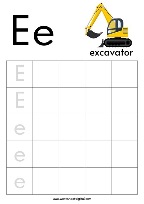 Alphabet Writing Practice Theme Transportation Worksheet Digital