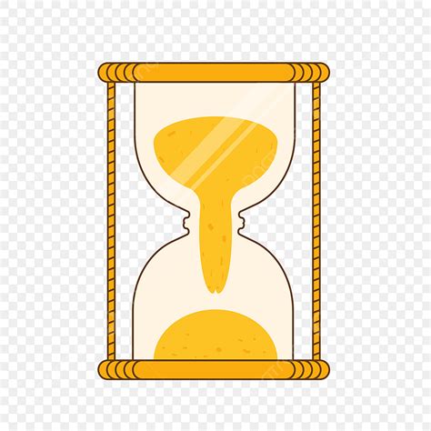 Time Hourglass Vector PNG Images Decoration Time Recall Hourglass