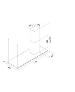 Falmec Lumen Isola Nrs Hotte Lot Puissante Et Silencieuse Au