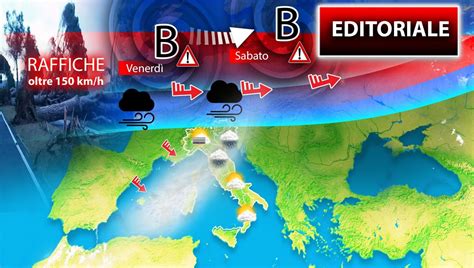 Previsioni Meteo Italia Sfiorata Dalle Tempeste Del Nord Europa