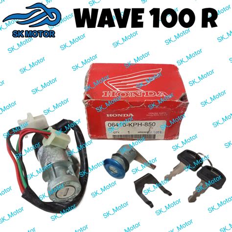 Honda WAVE 100 R WAVE100 R WAVE100R Ignition Main Switch Full Set