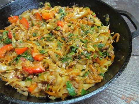 Капуста жареная на сковороде по-особому! Вкусно и оригинально! — Ку ...