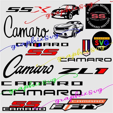 Camaro Svg Camaro Eps Camaro Ss Camaro Png Camaro Fifty Layered