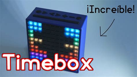 Divoom Timebox Review En Español ¡un Gadget Increíble Youtube