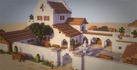 Italian Country Villa Inspired Build Minecraft Map Artofit