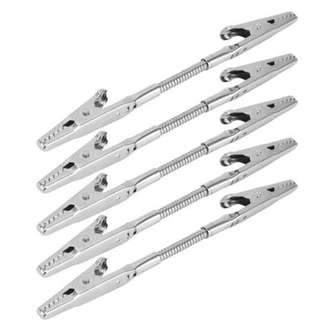 Fdit porte numéros de table 5 pcs Double Tête Memo Clip Pliable Robuste