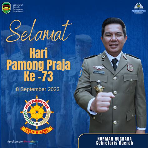 Selamat Hari Ulang Tahun Pamong Praja Ke Prokompim