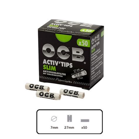 Ocb Filtro Carbon Activo X Comercial Provap Tabacos