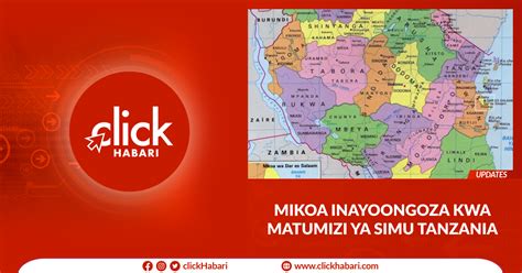 Mikoa inayoongoza kwa matumizi ya simu Tanzania - clickHabari