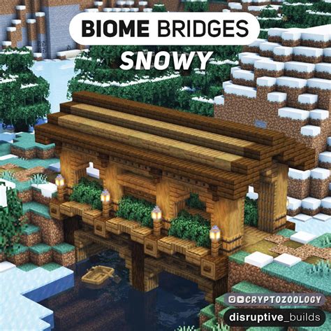 Here are some Biome Themed Bridges we created! : r/Minecraftbuilds