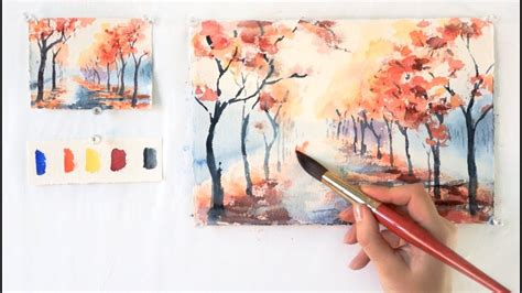 80 Easy Watercolor Painting Ideas For Beginners Step By Step Painting