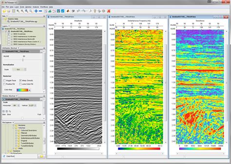 Extensible Seismic Visualization QA QC Application INTViewer