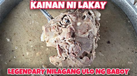 LEGENDARY NILAGANG ULO NG BABOY NI LAKAY MANILA STREET FOOD YouTube